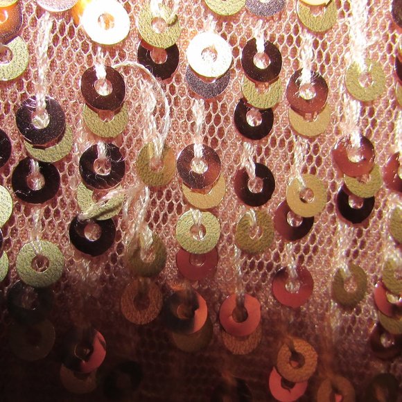 WHBM Strappy Sequin Shift Dress - Picture 9 of 16